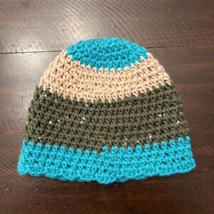 Multicolor Crochet Beanie